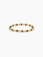 Caloria Bamboo Line 18K Gold Plated Women's Band Bracelet
