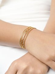 Cambria 18K Gold Plated Bracelet
