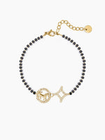 Charvi 18K Gold Plated Mangalsutra Bracelet