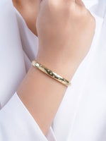 Corissa Diamond 18K Gold Plated Women's Band Bracelet
