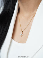 Dahlia Pearl Viterix 18K Gold Plated Necklace
