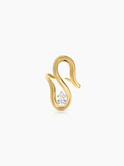 Darika Solitaire 18K Gold Plated Women's Ring