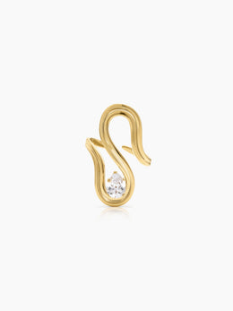 Darika Solitaire 18K Gold Plated Women's Ring