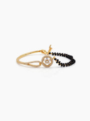 Devisha Diamond 18K Gold Plated Mangalsutra Bracelet
