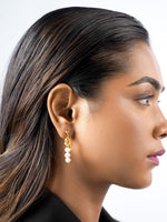 Dunsmuir Pearl 18K Gold Plated Earrings
