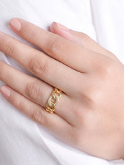 Elani Link Diamond Ring
