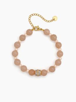 Elen Peach Women’s Beaded Bracelet