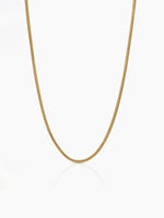 Elliot 18K Gold Plated Women's Round Snake Chain