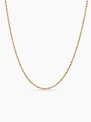 Elovia Beaded 18K Gold Plated Women's Chain