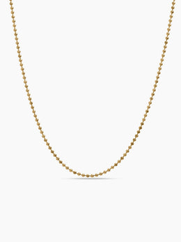 Elovia Beaded 18K Gold Plated Women's Chain