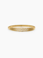 Elowra Diamond 18K Gold Plated Small Wrist Band Bracelet