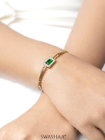 Erin Emarald 18K Gold Plated Bracelet
