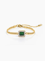 Erin Emarald 18K Gold Plated Bracelet