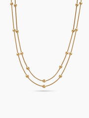 Gloria Layered 18K Gold Plated Women's Chain