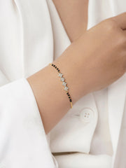 Harini 14K Gold Plated Mangalsutra Bracelet