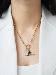 Selene Charms 18K Gold Plated Necklace