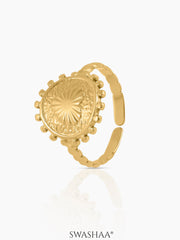 Jemima 18K Gold Plated Ring