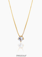 Juno Solitaire Necklace