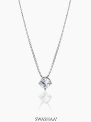 Juno Solitaire Necklace