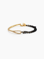 Kanvi Diamond 18K Gold Plated Mangalsutra Bracelet