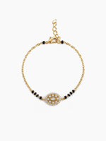 Kasak 18K Gold Plated Mangalsutra Bracelet