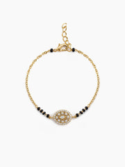 Kasak 18K Gold Plated Mangalsutra Bracelet