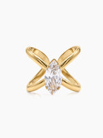 Lenavia Solitaire 18K Gold Plated Women's Ring