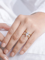 Lenavia Solitaire 18K Gold Plated Women's Ring