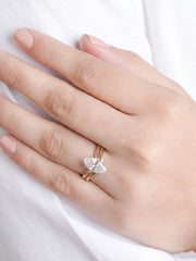 Leonie Marquise Solitaire 18K Gold Plated Women's Ring