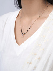 Lisa Rosegold Plated Mangalsutra