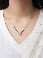 Lisa Rosegold Plated Mangalsutra
