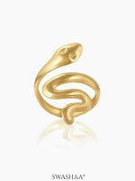 Lizz Snake 18K Gold Plated Ring