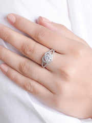Loven Heart Solitaire Ring