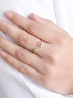 Lurella Solitaire 18K Gold Plated Women's Ring