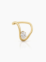 Margot Solitaire 18K Gold Plated Women's Ring