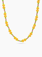 Melon Yellow Women's Beaded Necklace
