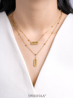 Meluri Layered 18K Gold Plated Necklace