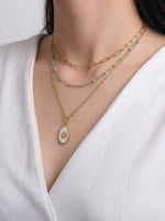 Mirava Pearl Layered Necklace