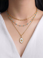 Mirava Pearl Layered Necklace