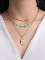 Mirava Pearl Layered Necklace