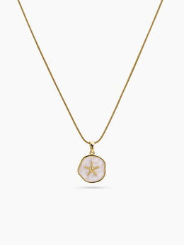 Selveta Starfish 18K Gold Plated Necklace
