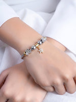 Monvera Charm Silver - 18K Gold Plated Women's Bracelet