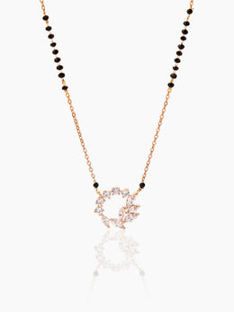 Neer Rosegold Plated Mangalsutra