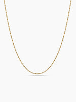 Neruva Beaded 18K Gold Plated Women's Chain