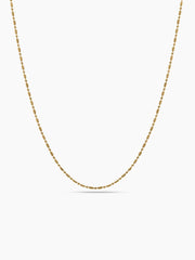 Neruva Beaded 18K Gold Plated Women's Chain