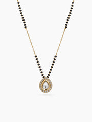 Niya Drop Solitaire 18K Gold Plated Mangalsutra