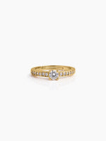 Norelle Solitaire 18K Gold Plated Women's Ring