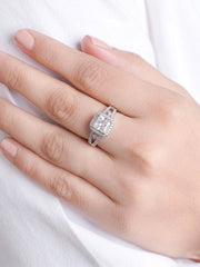 Novelle Cushion Solitaire Ring