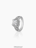 Novelle Cushion Solitaire Ring