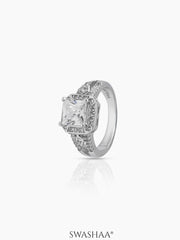 Novelle Cushion Solitaire Ring